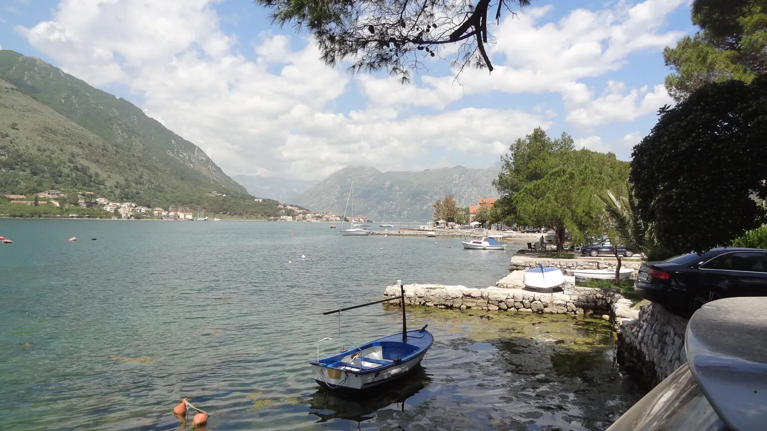 Fishing Boat Kotor Bay Montenegro